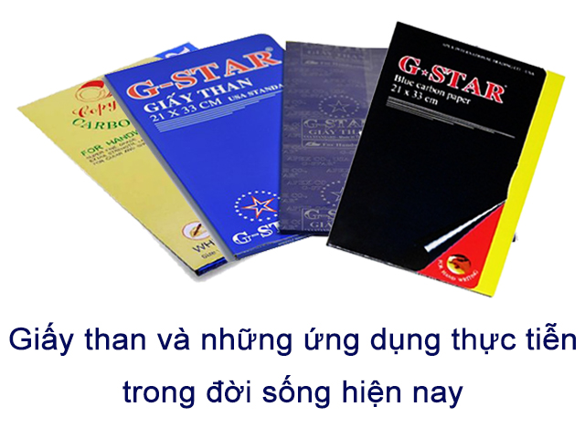 Giấy than và những ứng dụng thực tiễn trong đời sống hiện nay