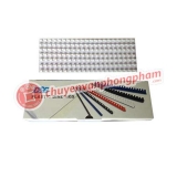 Gáy lò xo nhựa 8mm