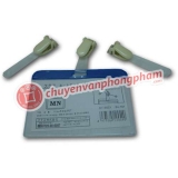 Kẹp thẻ nhựa vàng 